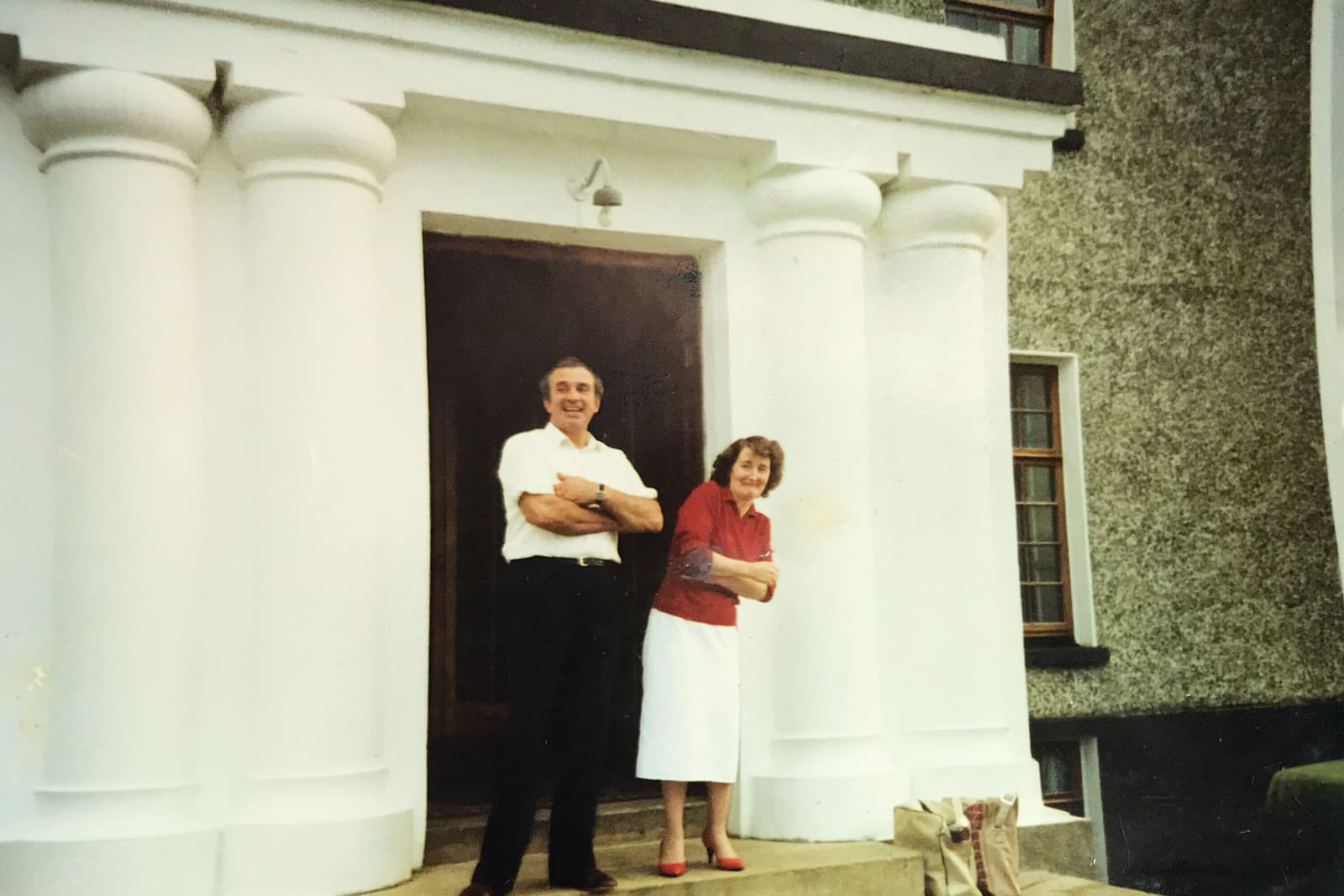 Agnes and Michael McCaffrey at Cavangarden House
